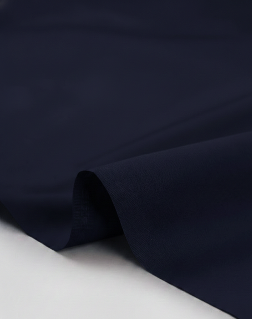 Men's Unstitched Soft Cotton Navy Blue Suit