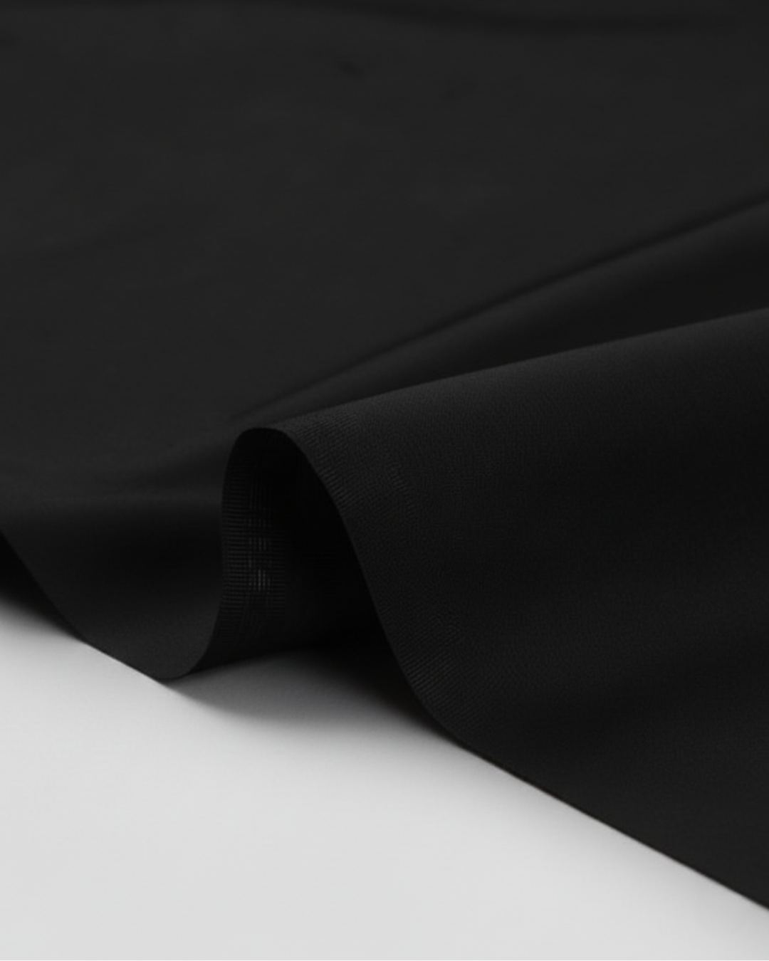 Men's Unstitched Boski Jet Black 8 Pound Suit