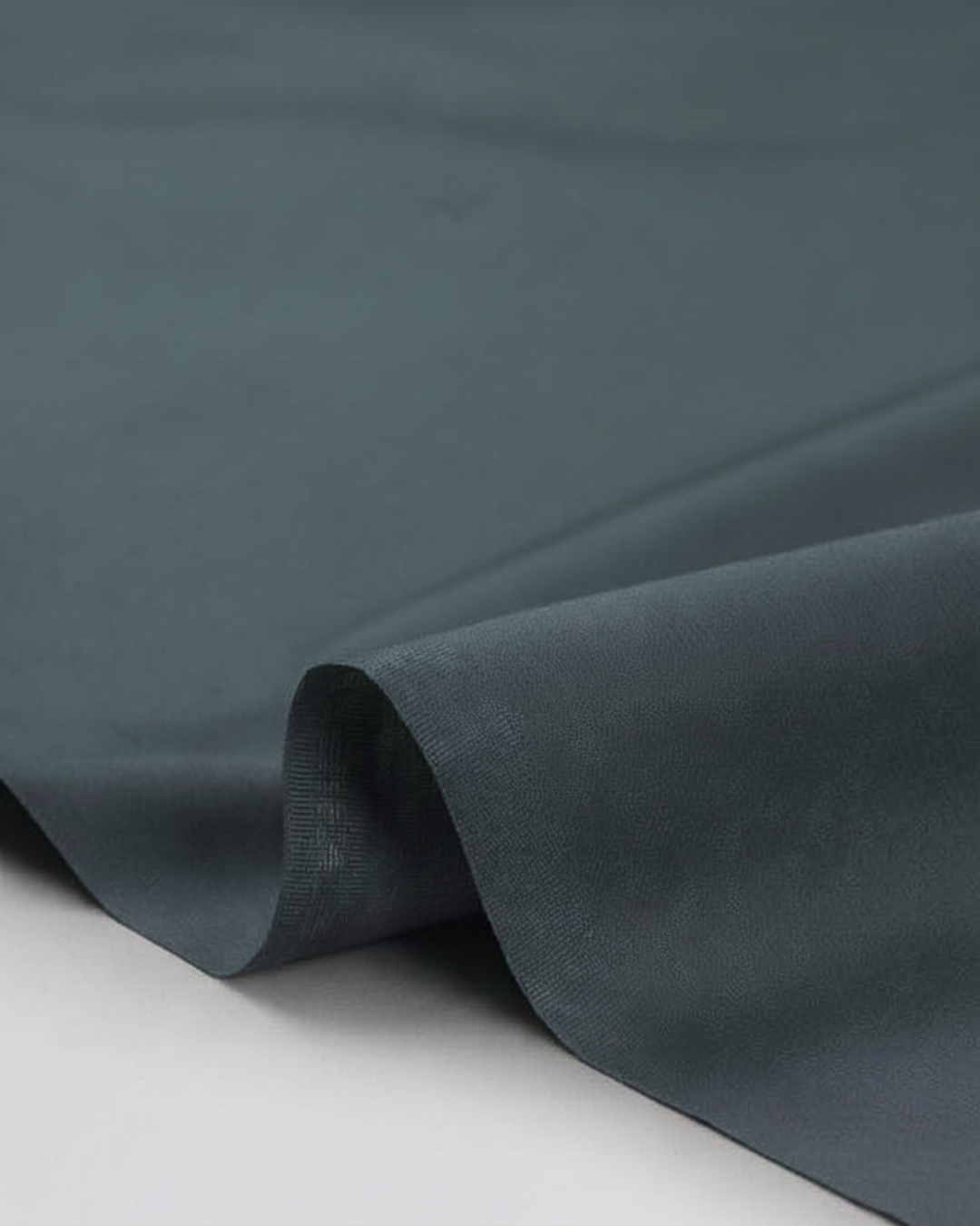 Men's Unstitched Dark Smoke Grey Wash & Wear Suit