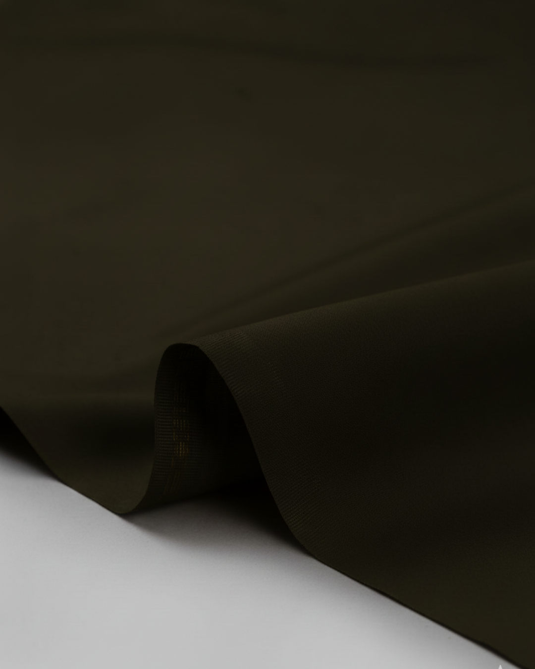 Men's Unstitched Dark Brown Wash & Wear Suit