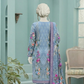 3 Pieces - Neova Unstitched Dusty Blue Print Lawn Suit