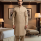 Men's Unstitched Handmade khaadi Slub Cotton Light Skin Suit