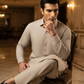 Men's Unstitched Ivory White Wash & Wear Suit