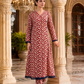 2 Pieces - Gen-Z Unstitched Rose Pink Lawn Suit