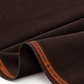 Men's Unstitched Dark Brown Winter Polymax Suit