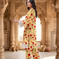 2 Pieces - Gen-Z Unstitched Ivory Cream Lawn Suit