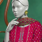 3 Pieces - Neova Unstitched Magenta Print Lawn Suit