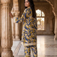 2 Pieces - Gen-Z Unstitched Mustard Yellow Lawn Suit