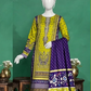 3 Pieces - Neova Unstitched Lime Print Lawn Suit