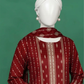 3 Pieces - Neova Unstitched Maroon Print Lawn Suit