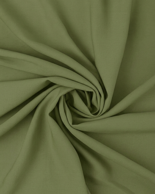 Men's Unstitched Olive Green Wash & Wear Suit