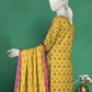 3 Pieces - Neova Unstitched Mustard Print Lawn Suit