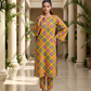 2 Pieces - Gen-Z Unstitched Yellow Print Lawn Suit