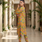 2 Pieces - Gen-Z Unstitched Yellow Print Lawn Suit