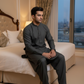 Men's Unstitched Grey Wash & Wear Suit