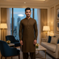 Men's Unstitched Boski Brown 8 Pound Suit