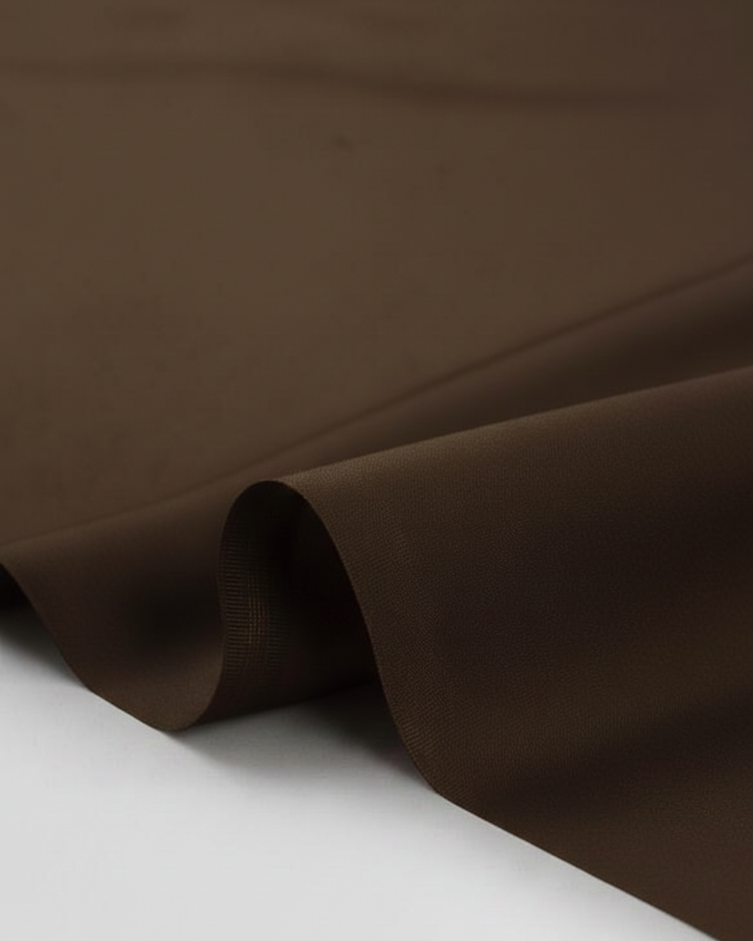 Men's Unstitched Brown Wash & Wear Suit