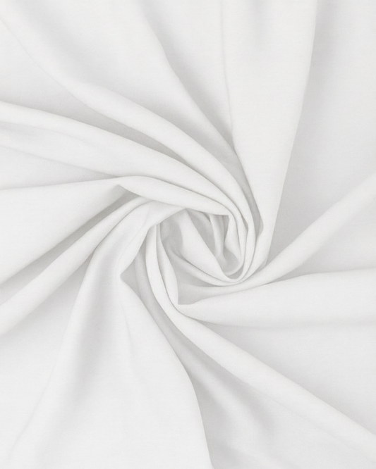 Men's Unstitched White Wash & Wear Suit