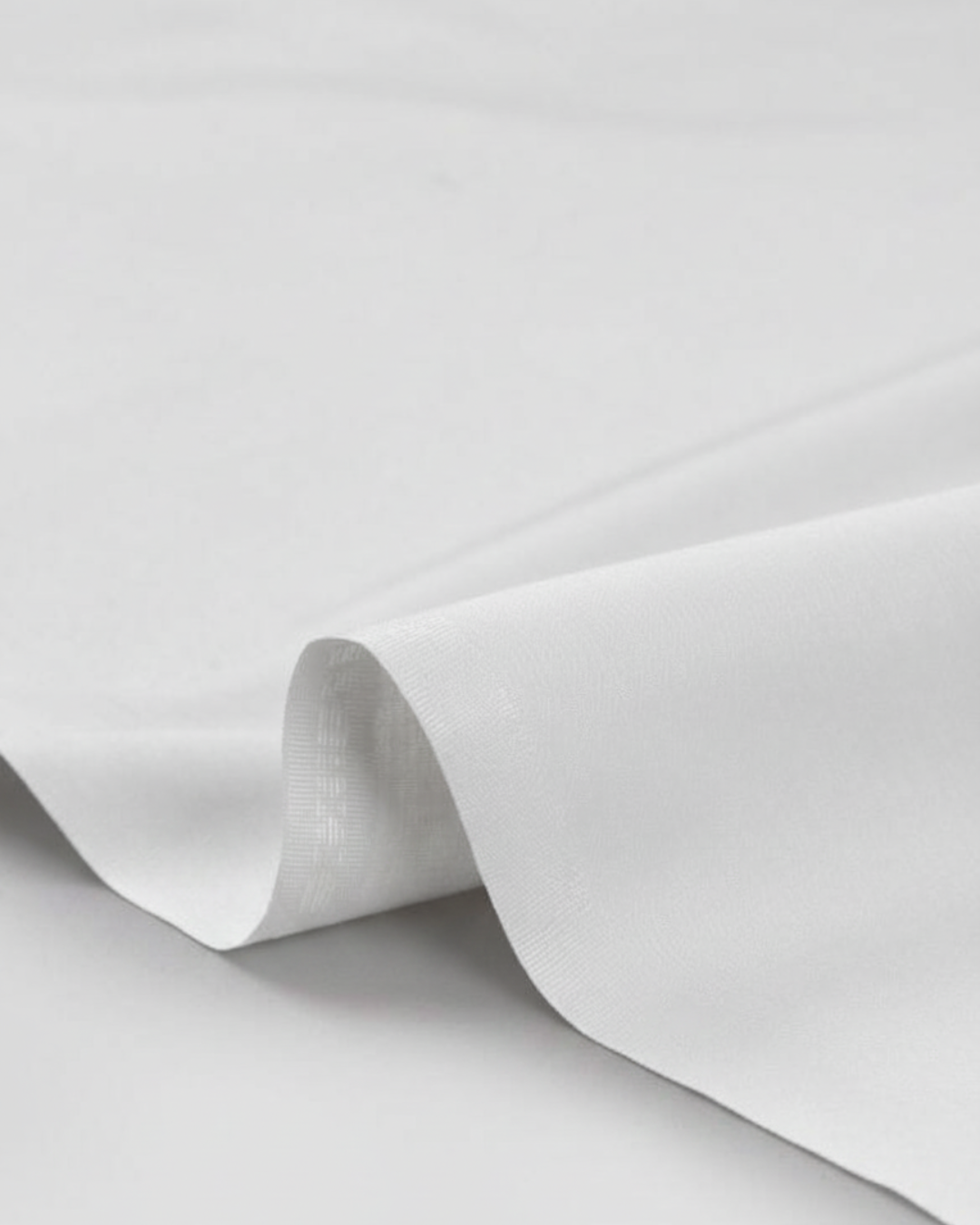 Men's Unstitched White Wash & Wear Suit