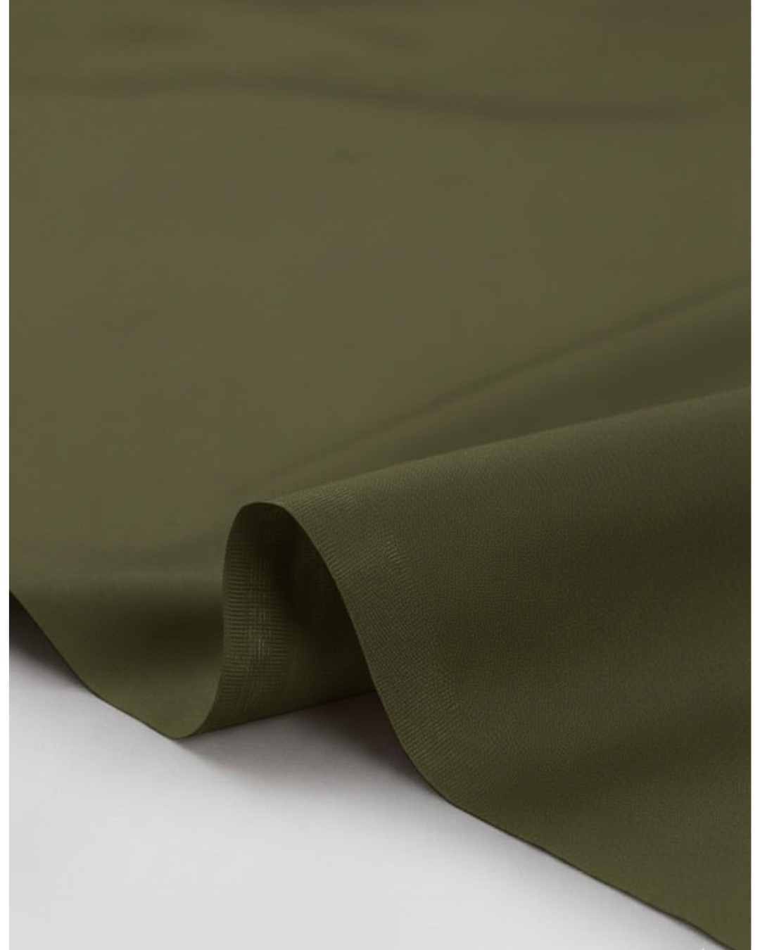 Men's Unstitched Olive Wash & Wear Suit